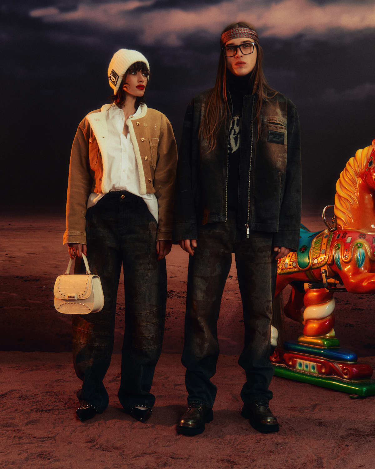 Just Cavalli Presents Its New Autumn/Winter 2025 Collection: Fired Earth