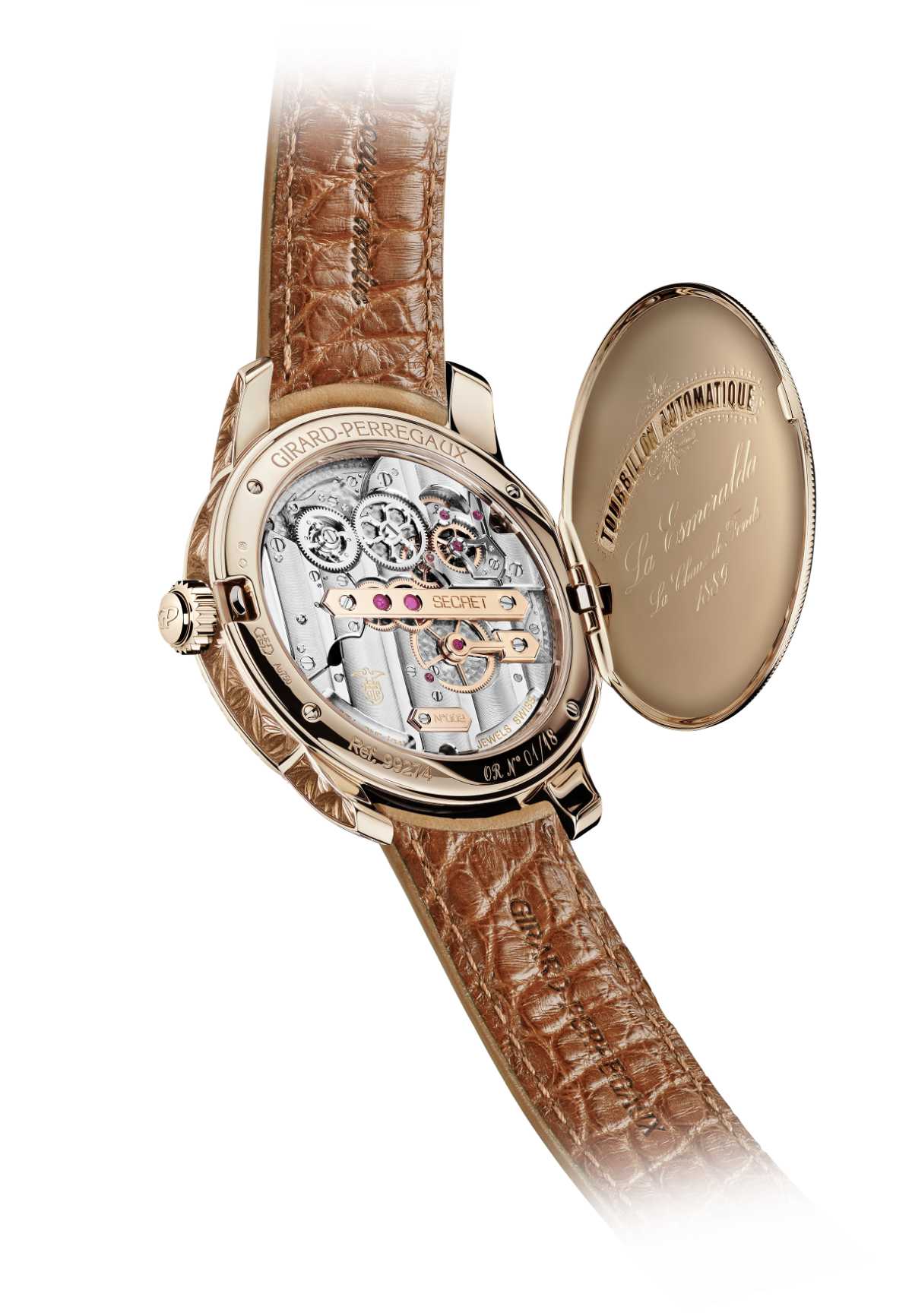 Girard-Perregaux Unveils La Esmeralda ‘A Secret’ Eternity Edition Honey