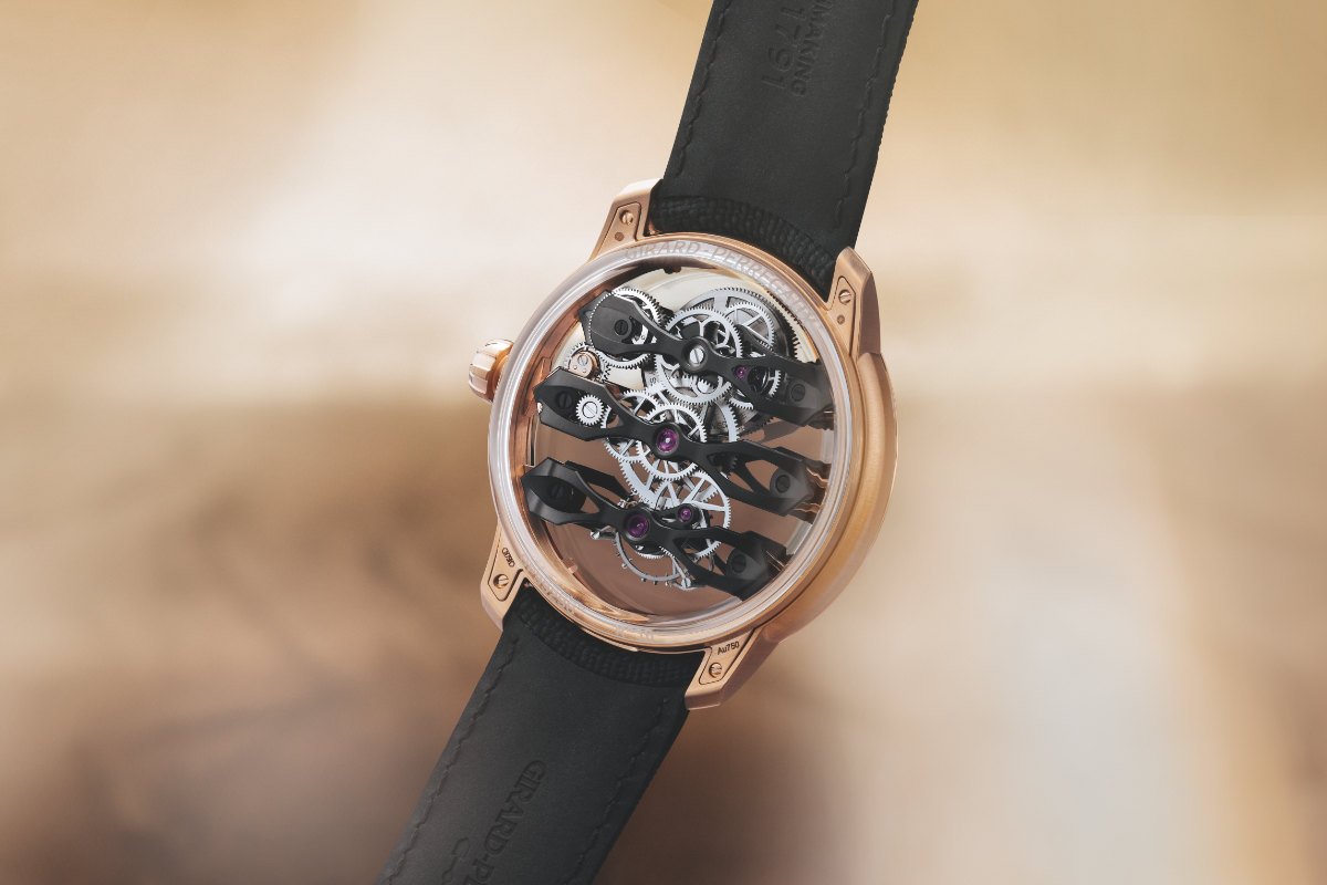 Girard-Perregaux Presents A New Tourbillon With Three Flying Bridges