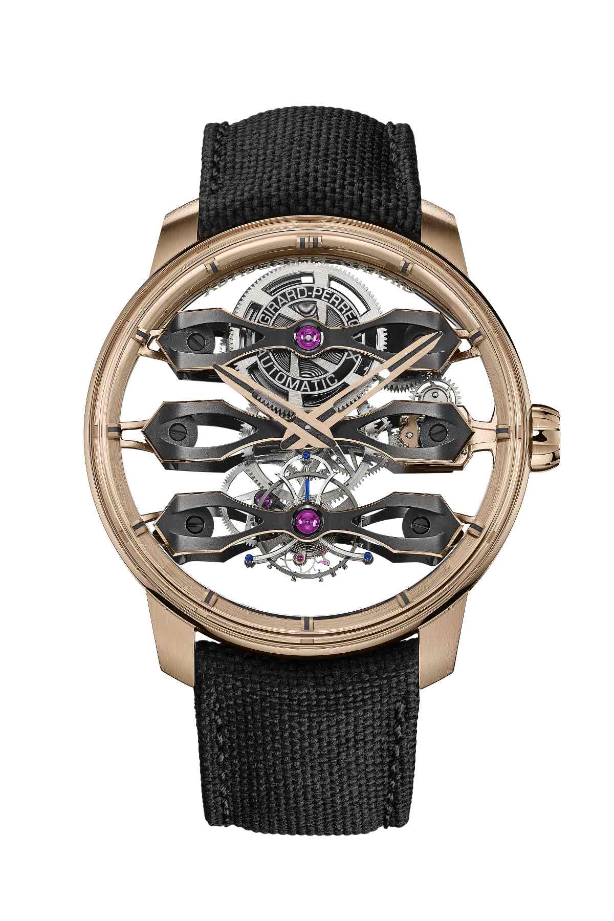 Girard-Perregaux Presents A New Tourbillon With Three Flying Bridges