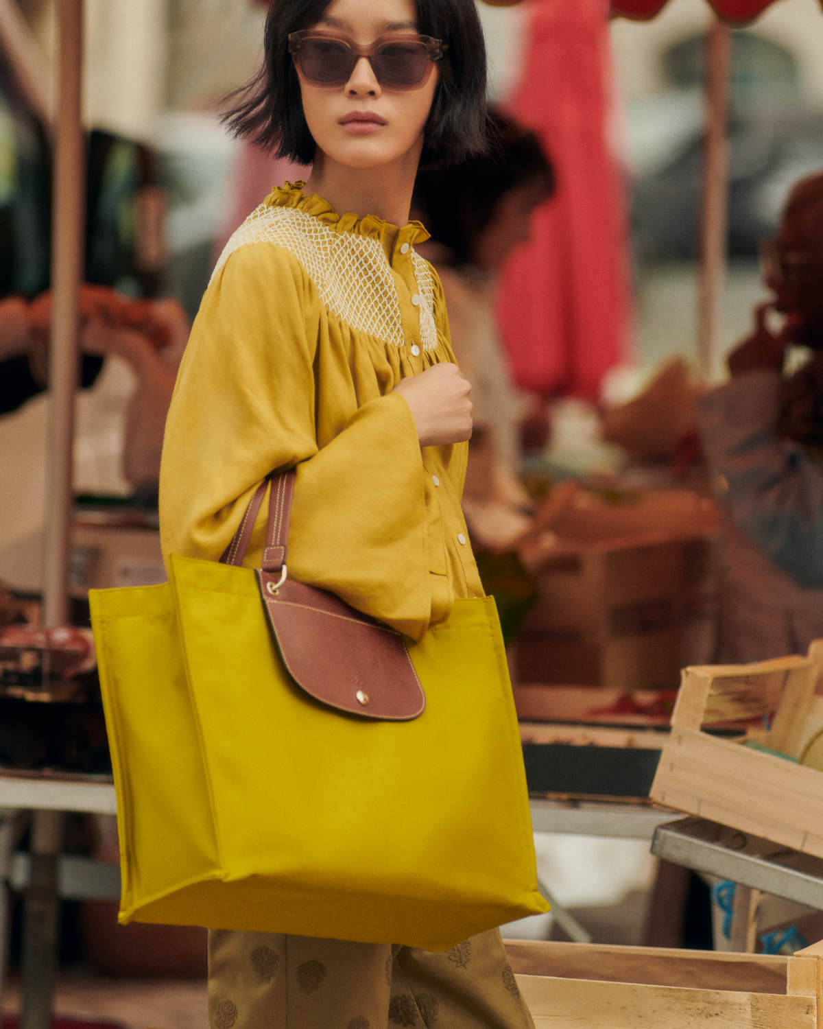 Longchamp Presents Its New Summer 2025 Ready-To-Wear Collection “Live Green!”