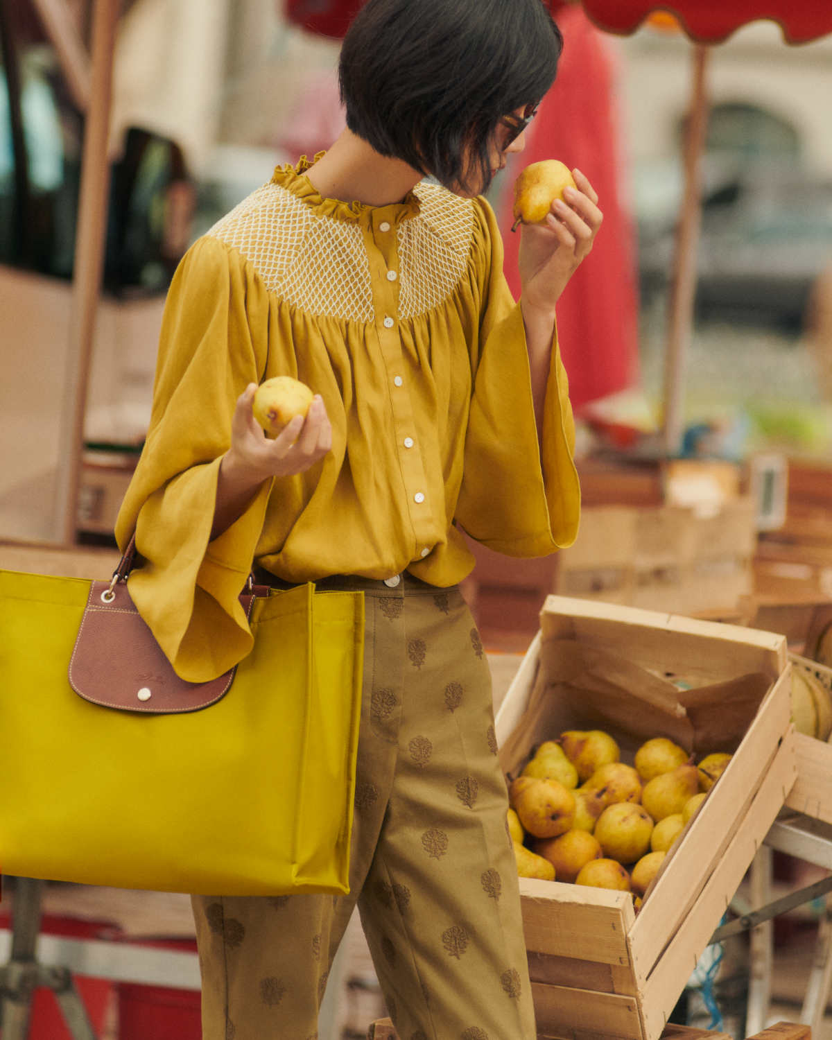 Longchamp Presents Its New Summer 2025 Ready-To-Wear Collection “Live Green!”