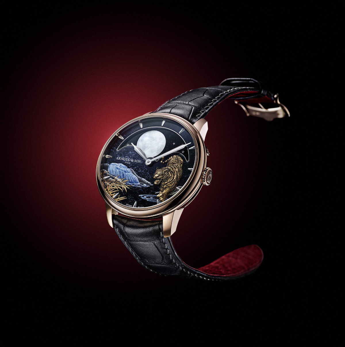 Arnold & Son's “Year Of The Tiger” Perpetual Moon: Golden Water Tiger