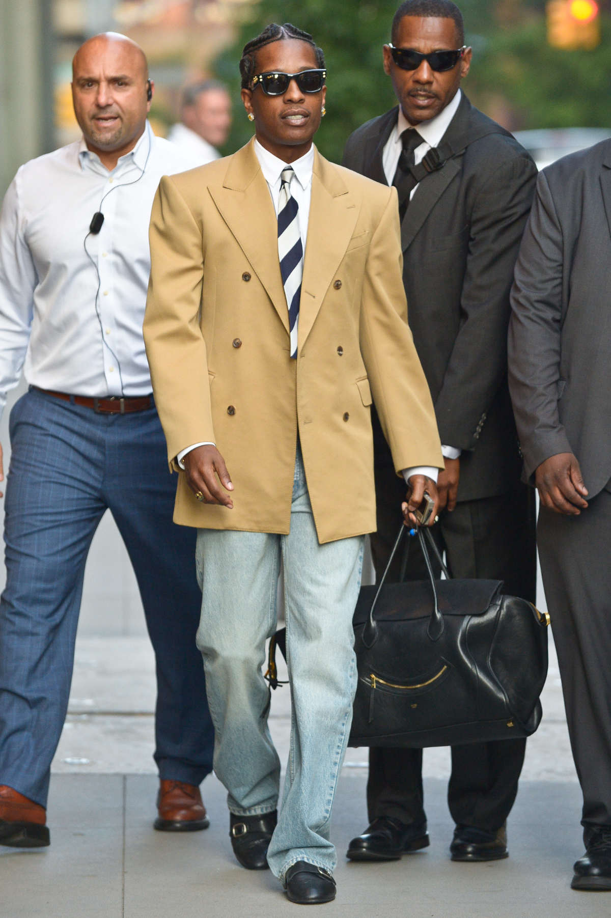 A$AP Rocky Embraces CELINE Elegance In New York