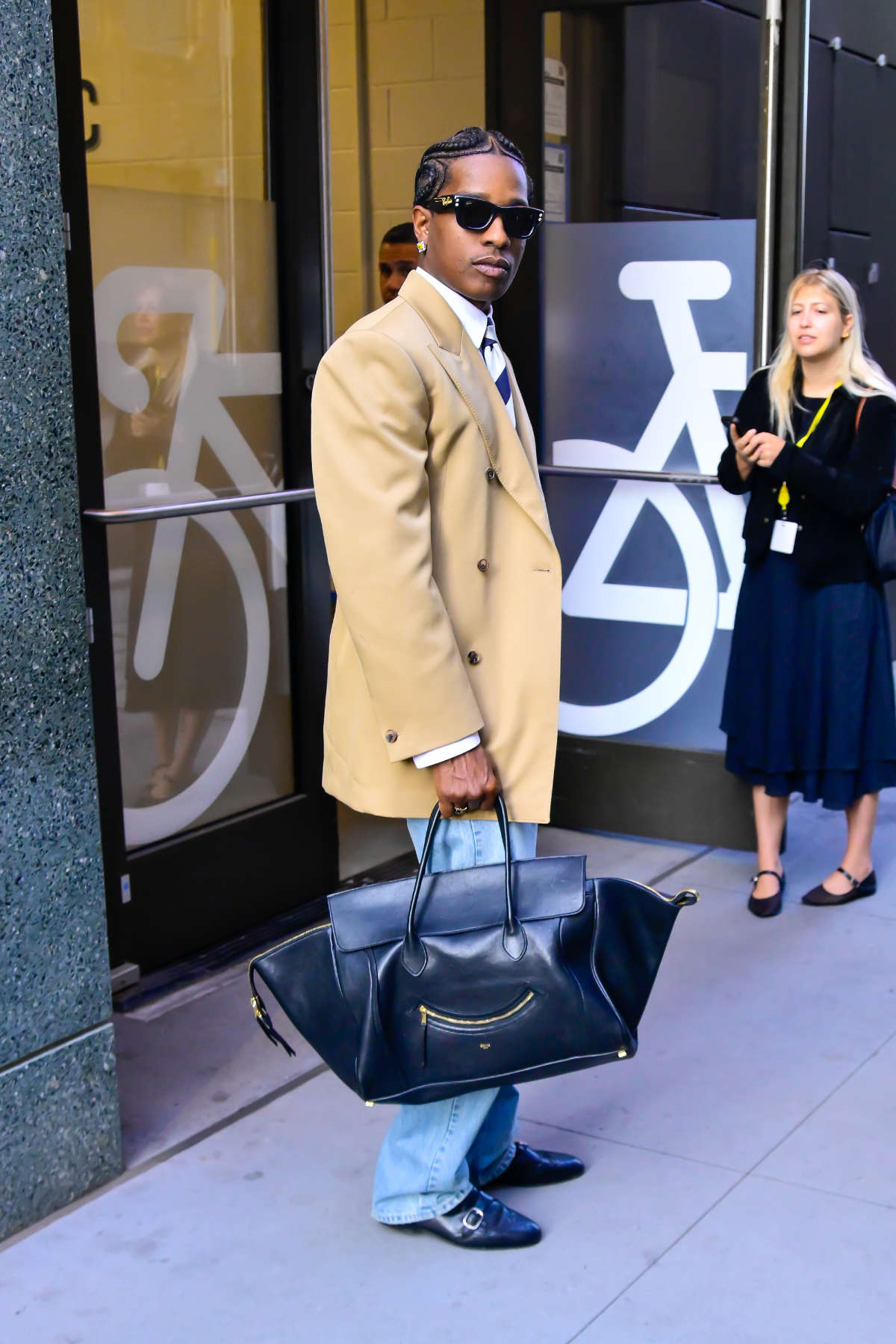 A$AP Rocky Embraces CELINE Elegance In New York