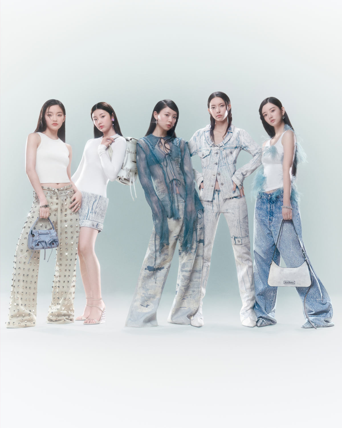 ILLIT, The New K-Pop Band Stars In The SS24 Acne Studios Campaign