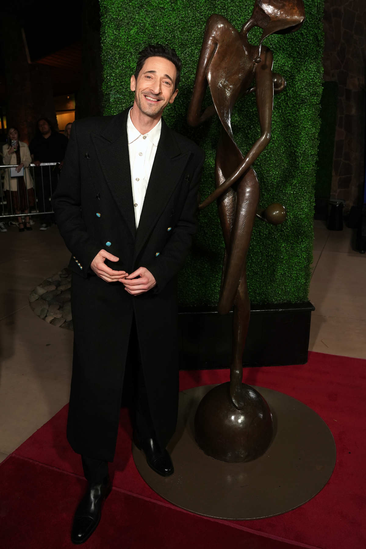 Adrien Brody In Louis Vuitton At The 36th Annual Palm Springs International Film Festival Awards