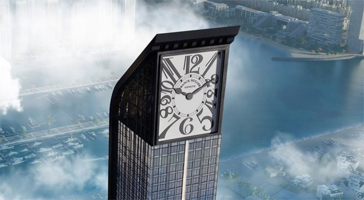 Franck Muller Unveils Landmark Towers In Dubai: Aeternitas Tower & Vanguard Tower