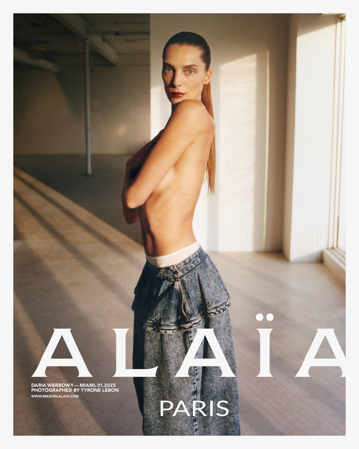 Alaïa Presents Its New Winter Spring 2025 Campaign