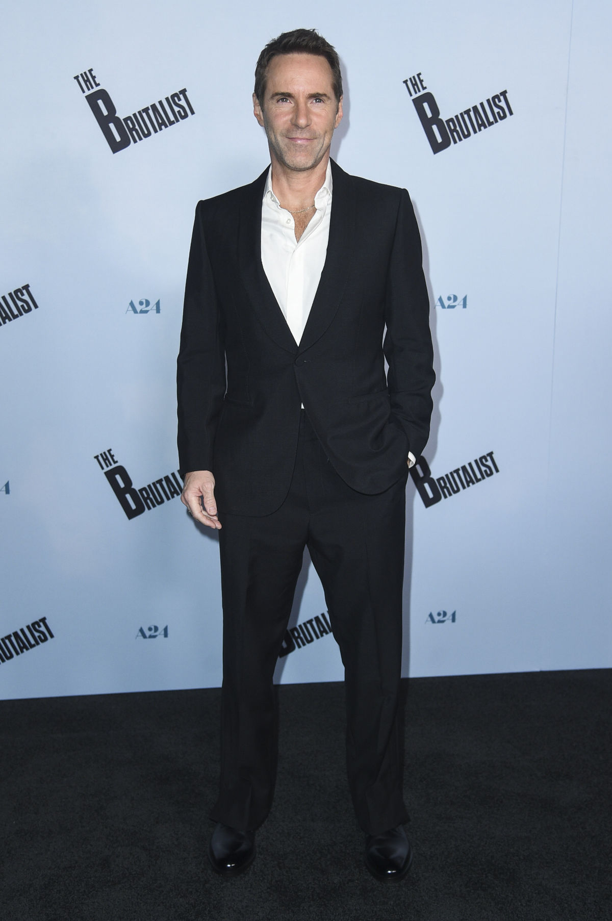 Alessandro Nivola In Zegna At “The Brutalist” Los Angeles Special Screening