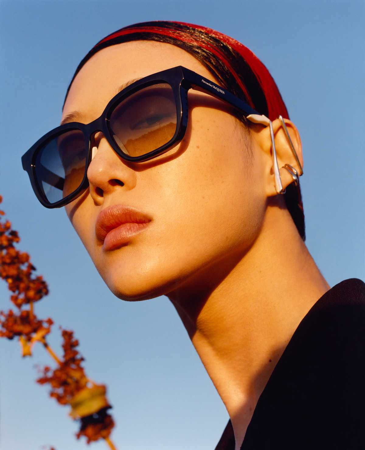 The Alexander McQueen Autumn/Winter 2020 campaign featuring Anok Yai, Sora Choi and Jill Kortleve