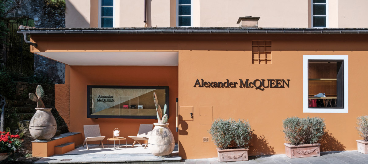 Alexander McQueen Opened Its New Store In Portofino, Italy