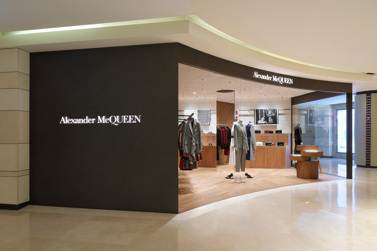 The new Macao store designed by - Alexander McQueen