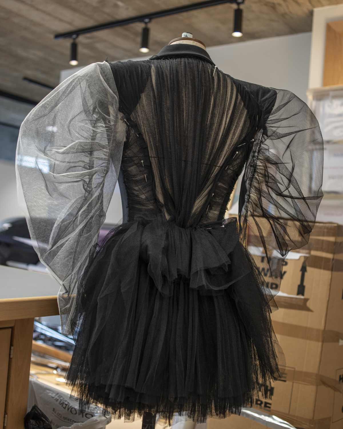 Silhouette In Focus Of Alexander McQueen's Spring/Summer 2021 Womenswear Collection