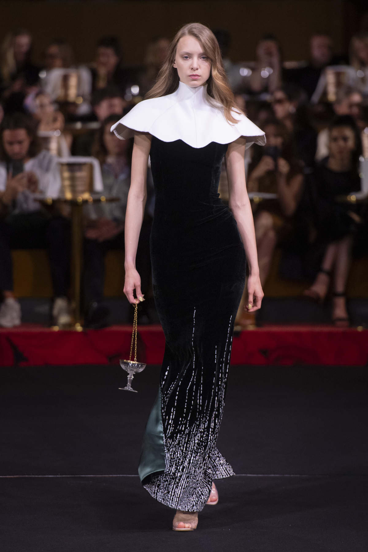 Alexis Mabille Presents His New Haute Couture Fall-Winter 2024-2025 Collection: Champagne