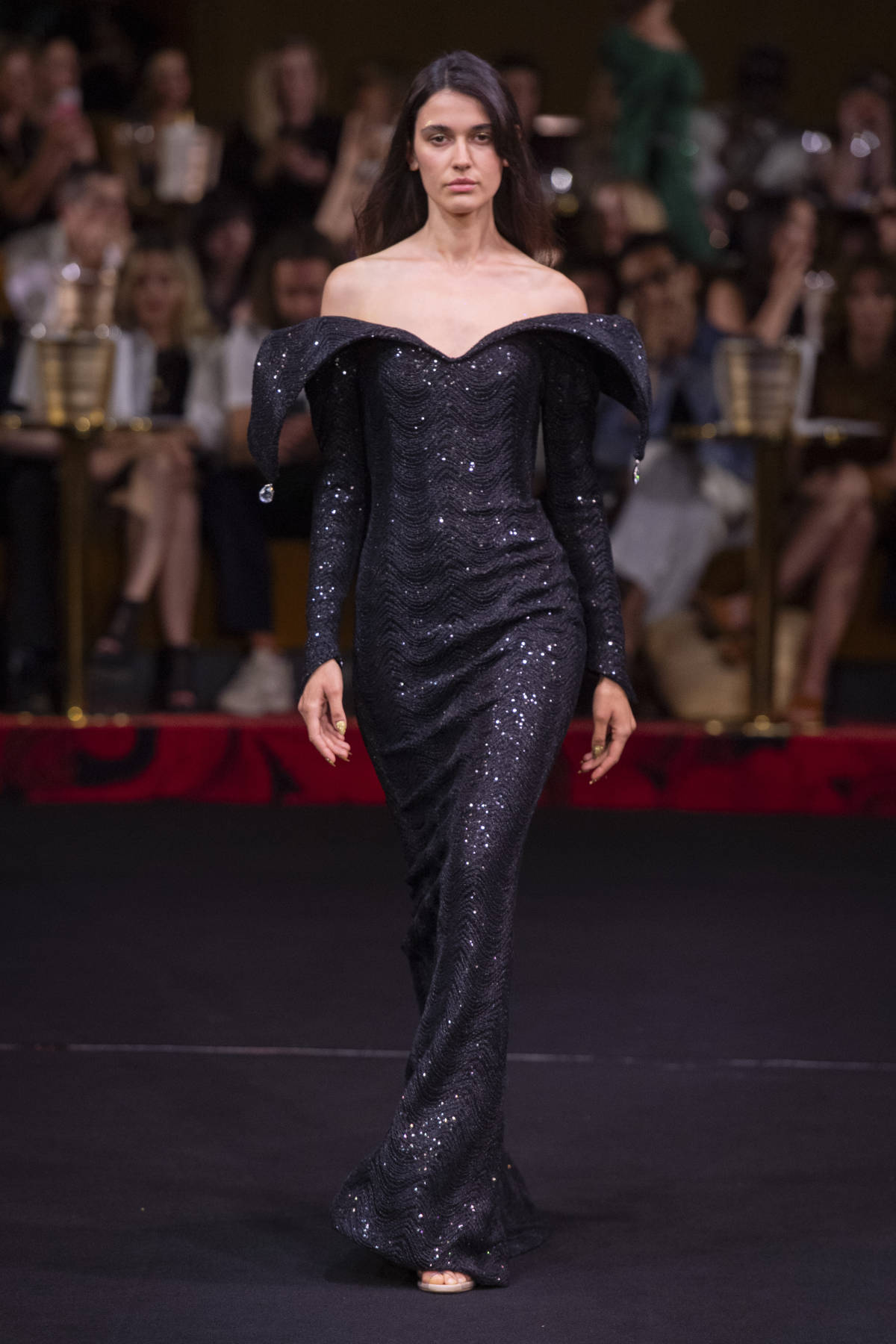 Alexis Mabille Presents His New Haute Couture Fall-Winter 2024-2025 Collection: Champagne