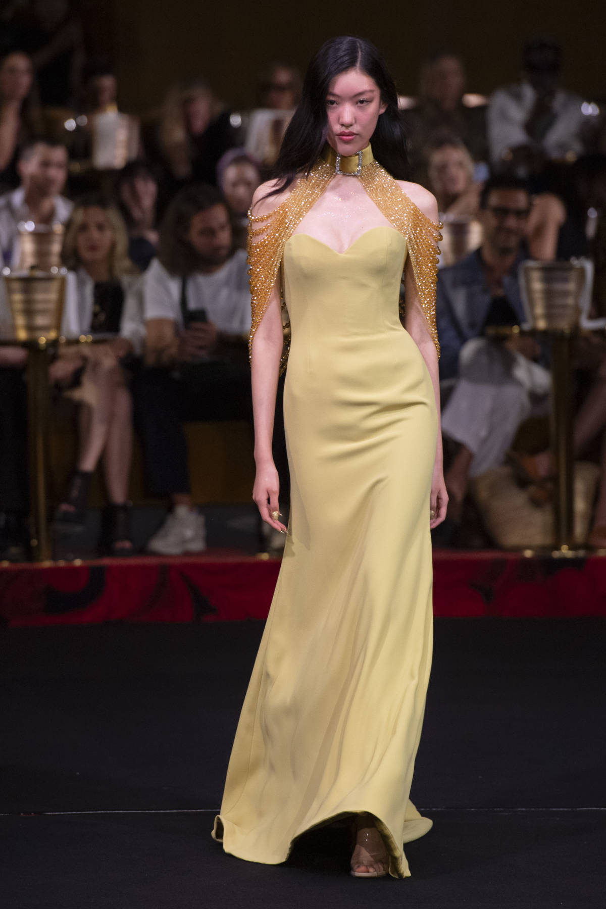 Alexis Mabille Presents His New Haute Couture Fall-Winter 2024-2025 Collection: Champagne