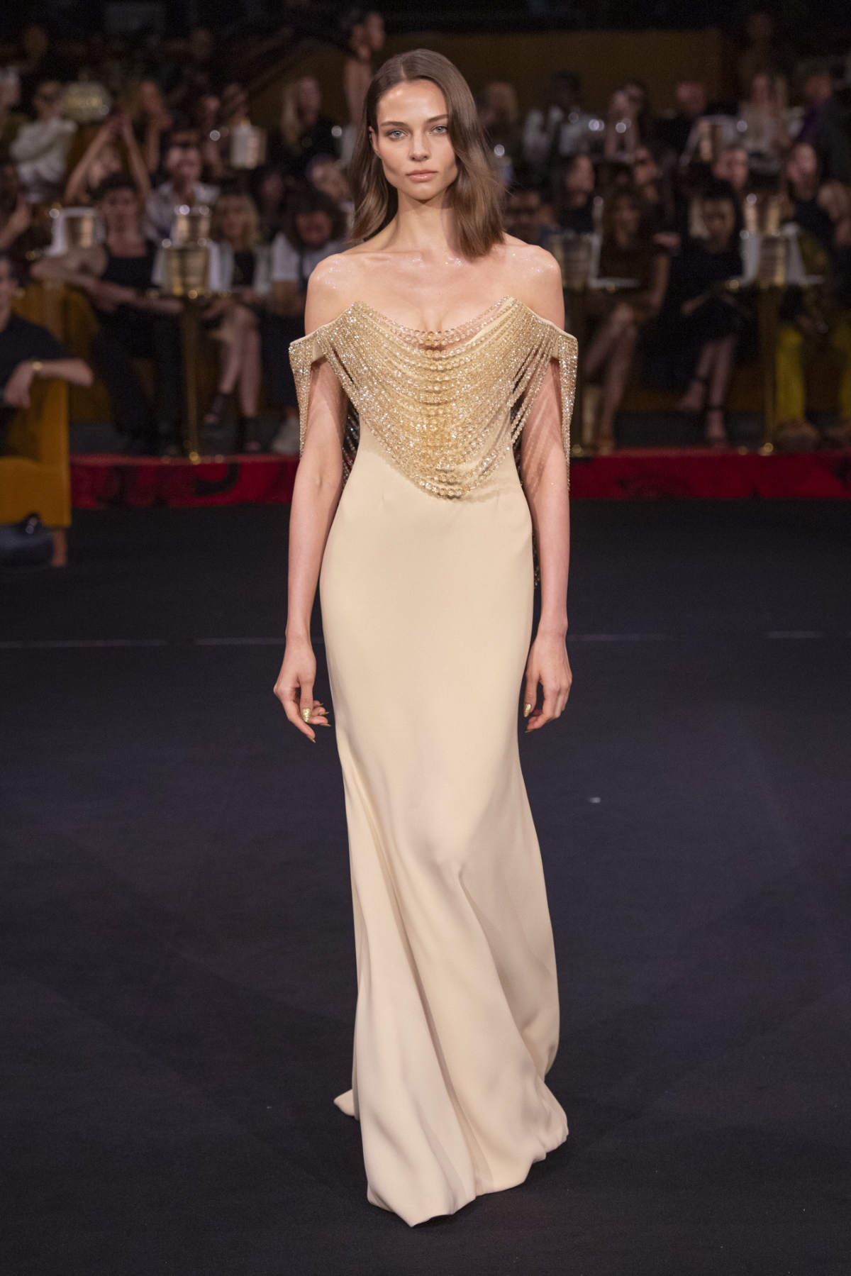 Alexis Mabille Presents His New Haute Couture Fall-Winter 2024-2025 Collection: Champagne