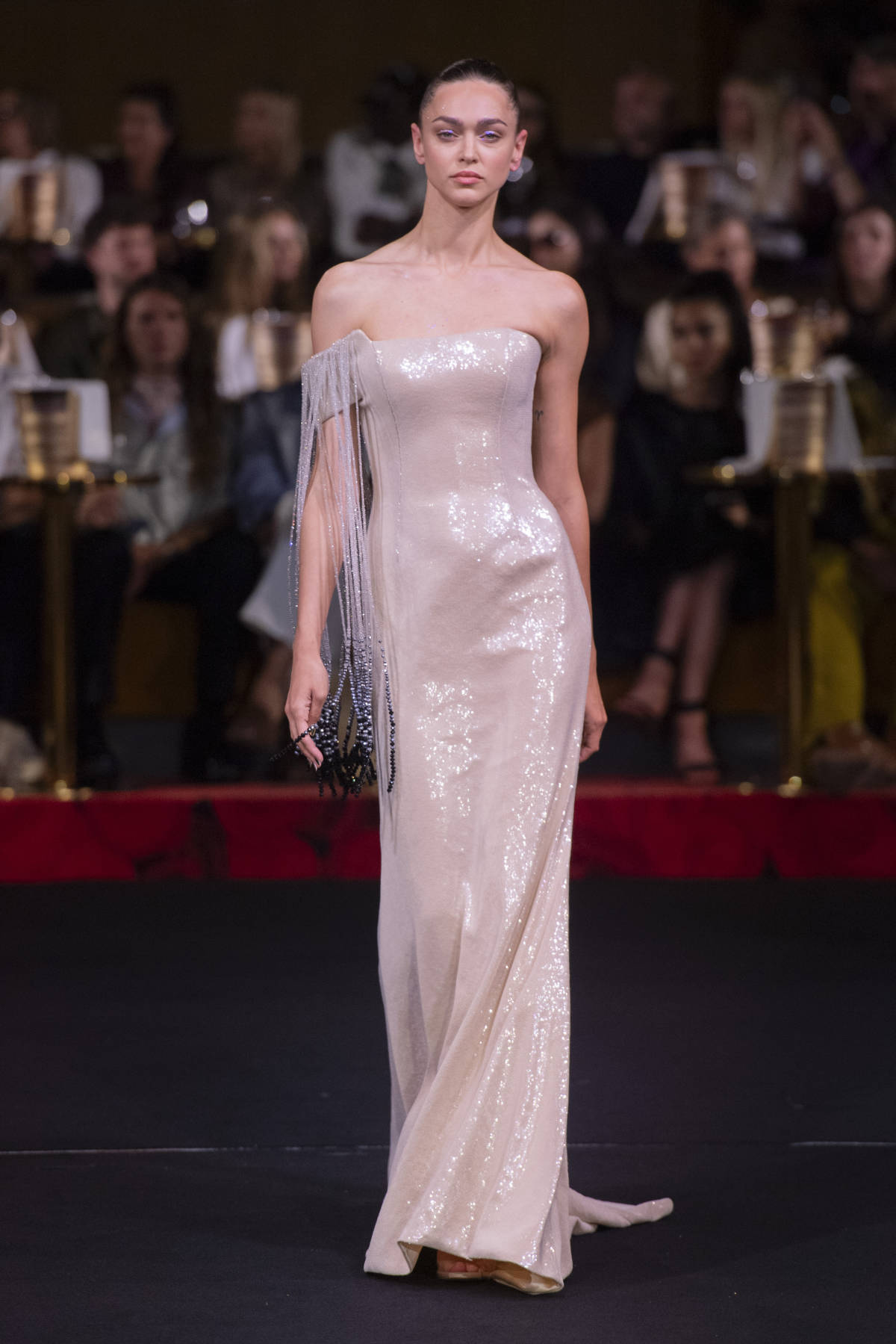 Alexis Mabille Presents His New Haute Couture Fall-Winter 2024-2025 Collection: Champagne