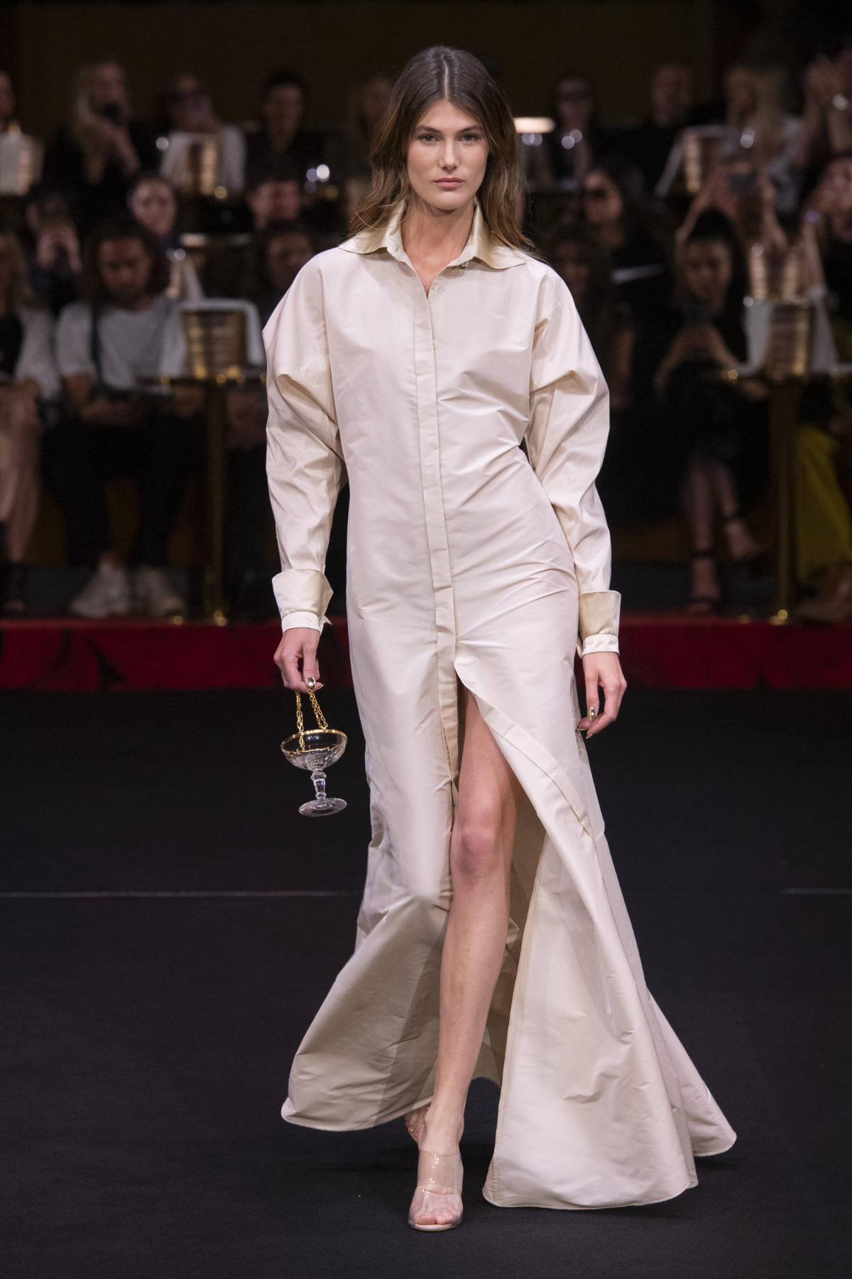 Alexis Mabille Presents His New Haute Couture Fall-Winter 2024-2025 Collection: Champagne