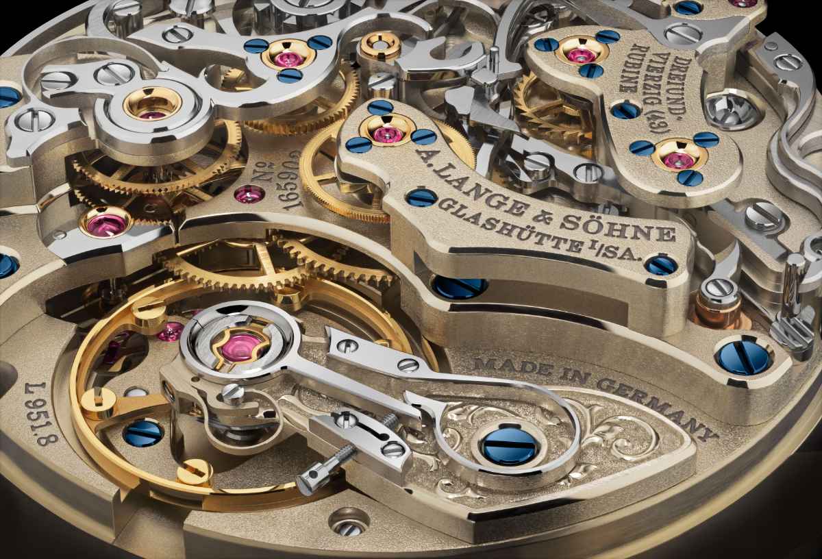 A. Lange & Söhne Presents Its New Chronograph: Datograph Handwerkskunst