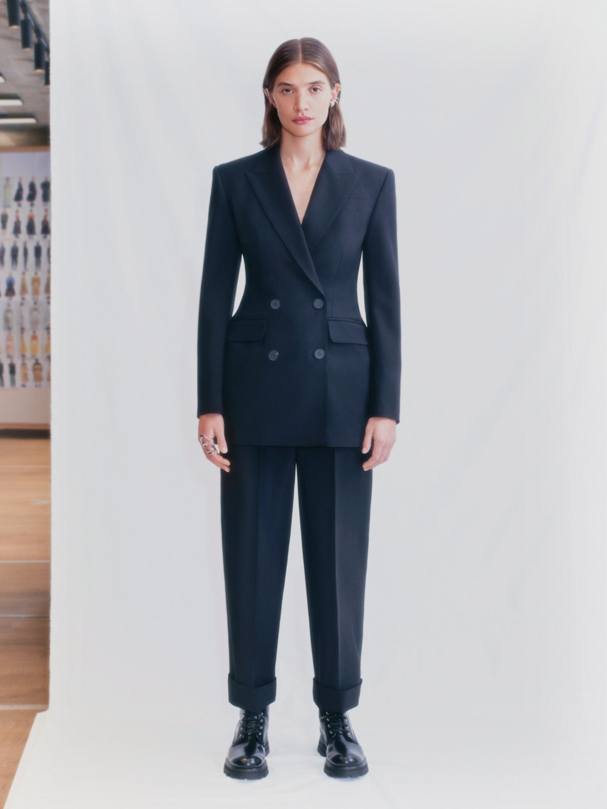 Alexander McQueen's New Season Tailoring Is Stripped To The Bone