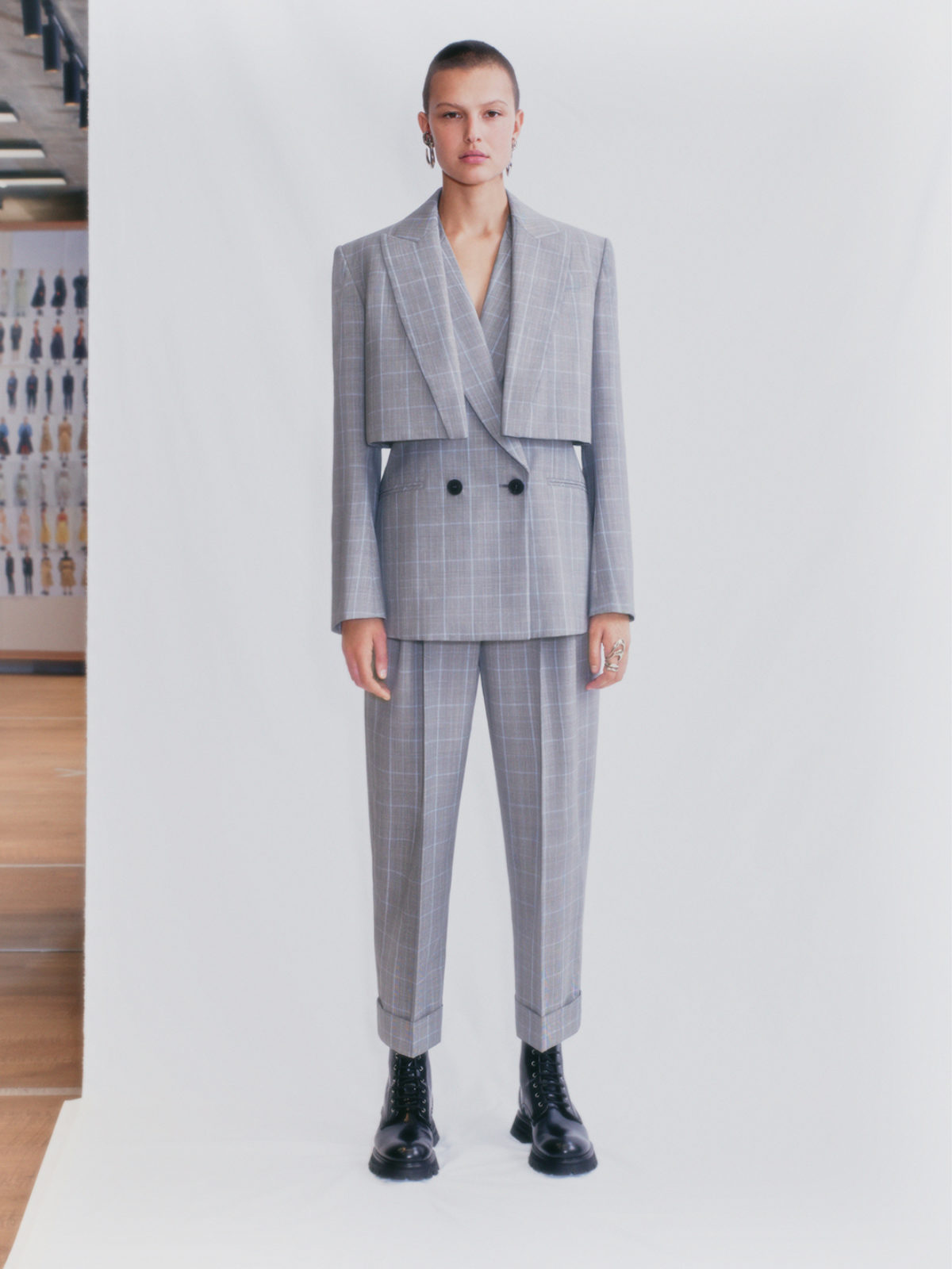Alexander McQueen's New Season Tailoring Is Stripped To The Bone
