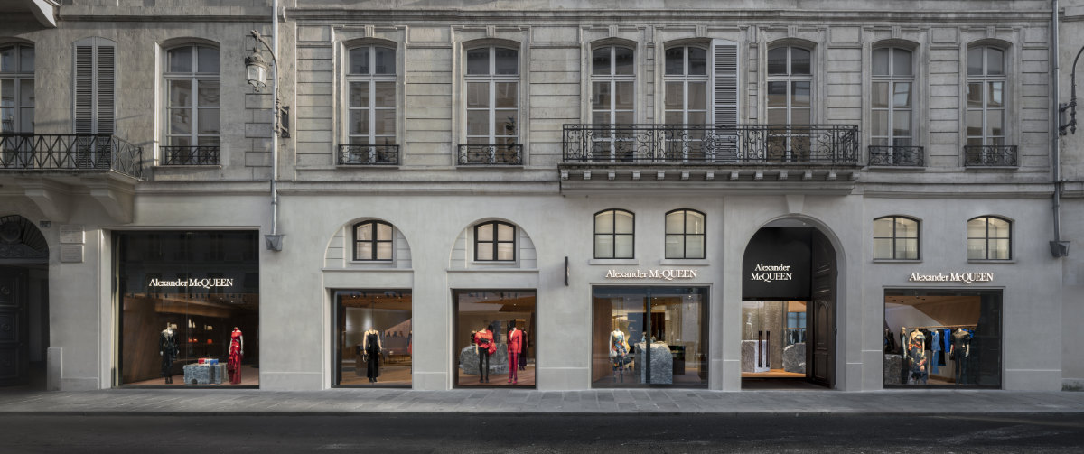 Alexander McQueen Opens Its Largest Flagship Store In Paris
