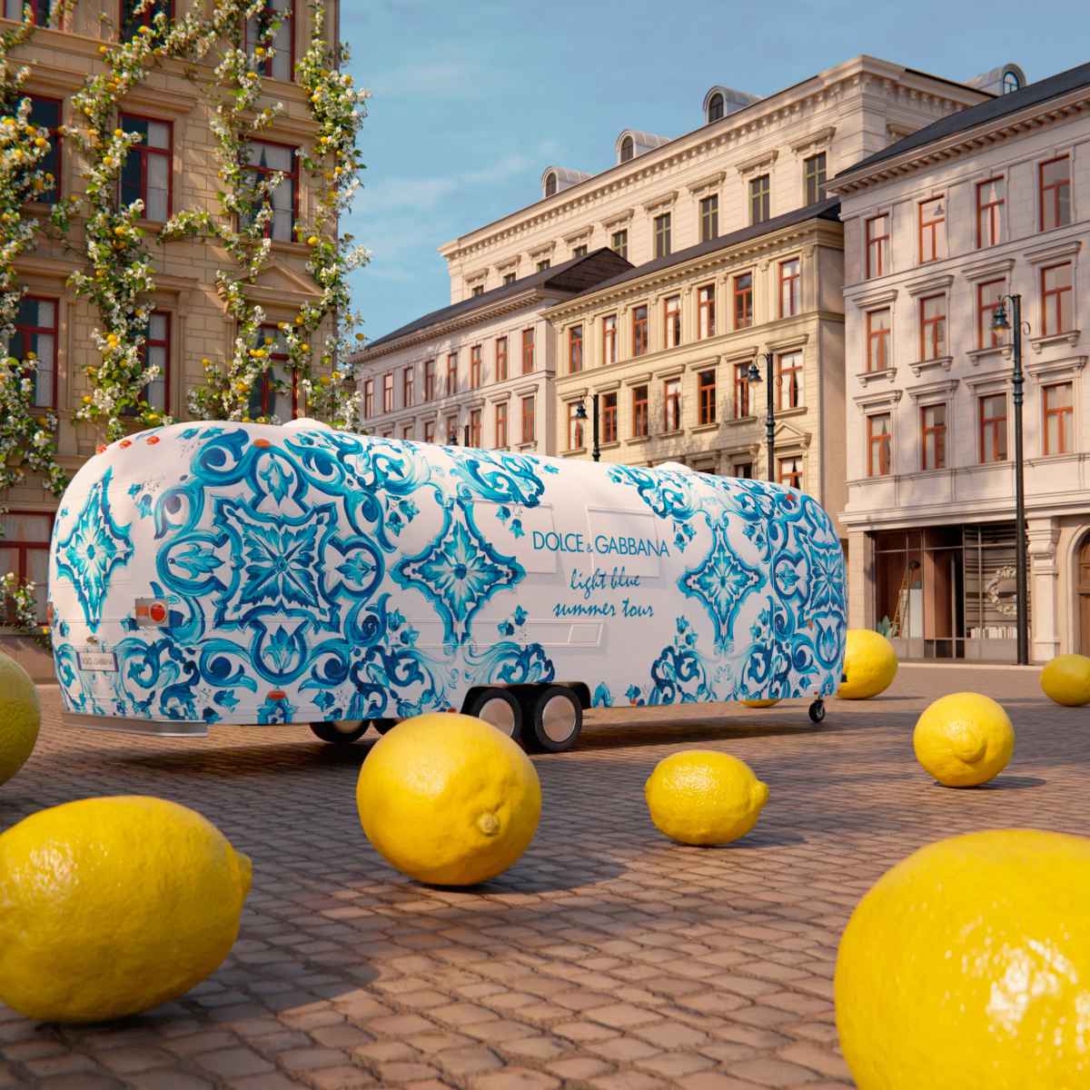 An Exclusive Dolce&Gabbana Light Blue Summer Tour