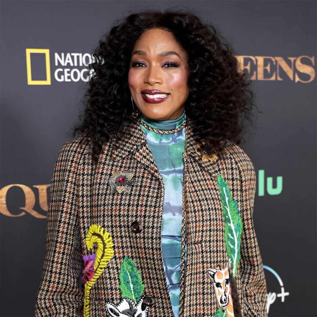 Angela Bassett Radiates Elegance In Alex Soldier Brooches