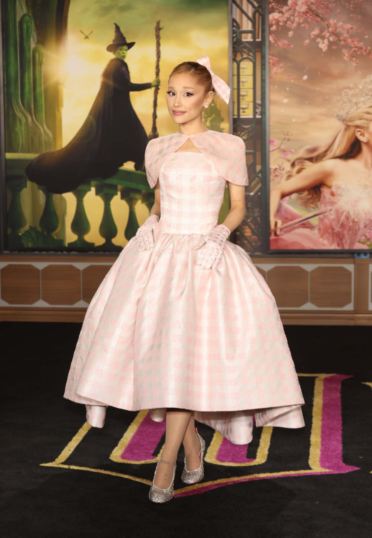 Ariana Grande In Custom Thom Browne At The Los Angeles Premiere Of 