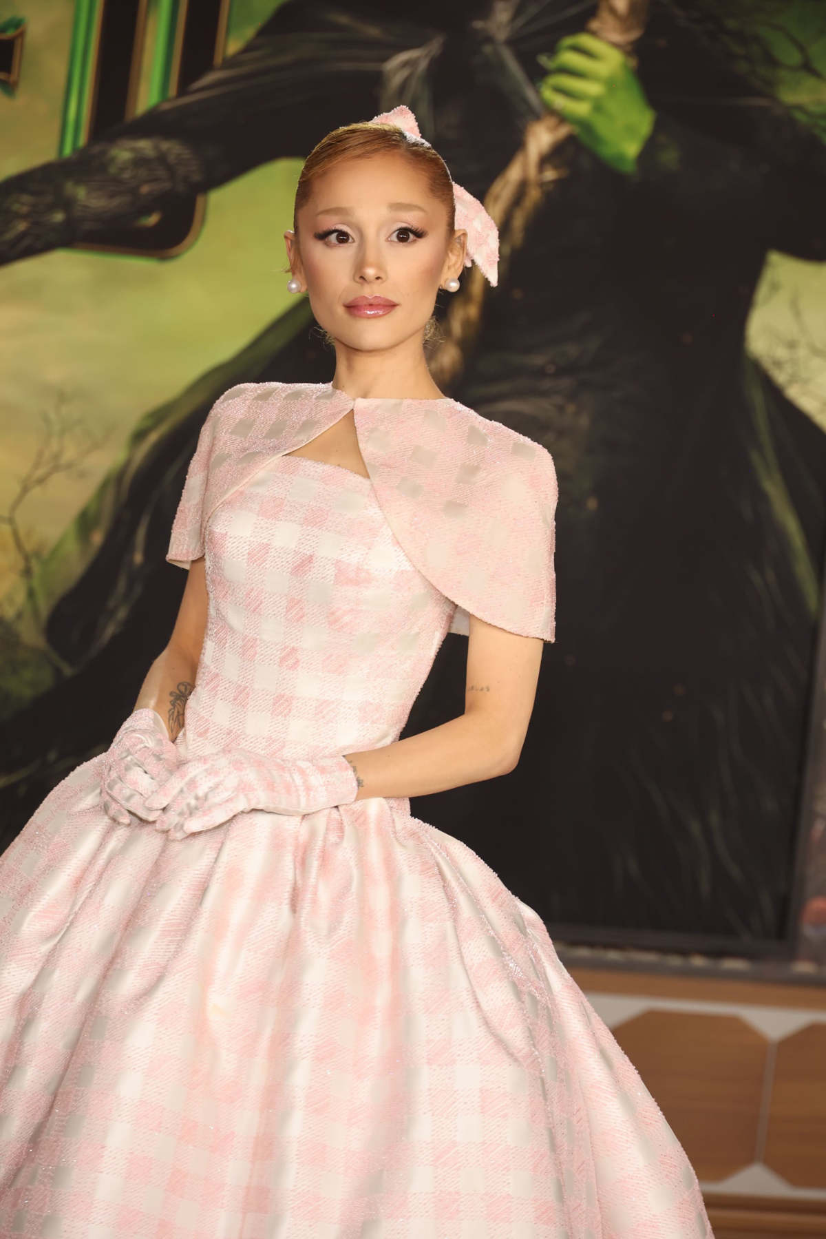 Ariana Grande In Custom Thom Browne At The Los Angeles Premiere Of 