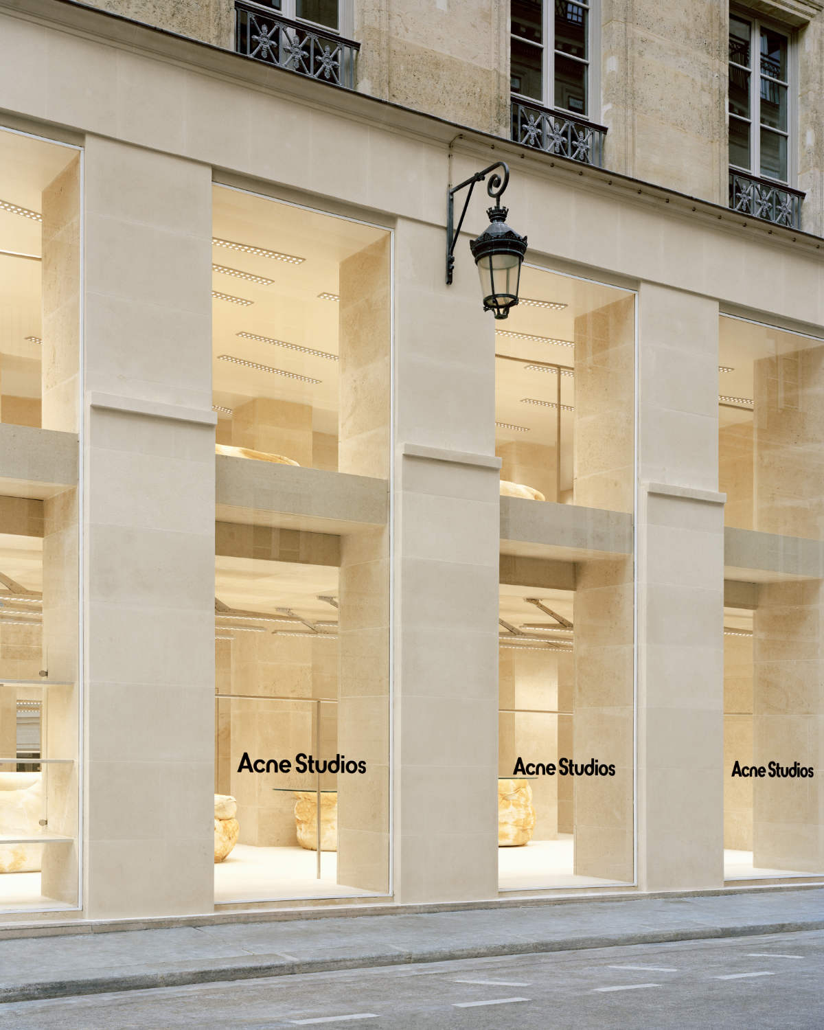 Acne Studios Opened A Monolithic Flagship Store On Rue Saint-Honoré In Paris