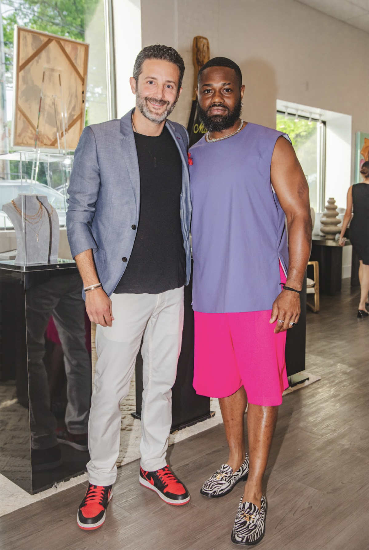 Ashley Longshore And Christian Siriano Host Joint Pop-up At Siriano’s Westport Store