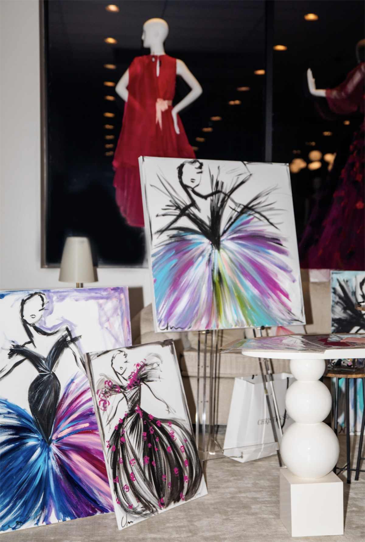 Ashley Longshore And Christian Siriano Host Joint Pop-up At Siriano’s Westport Store