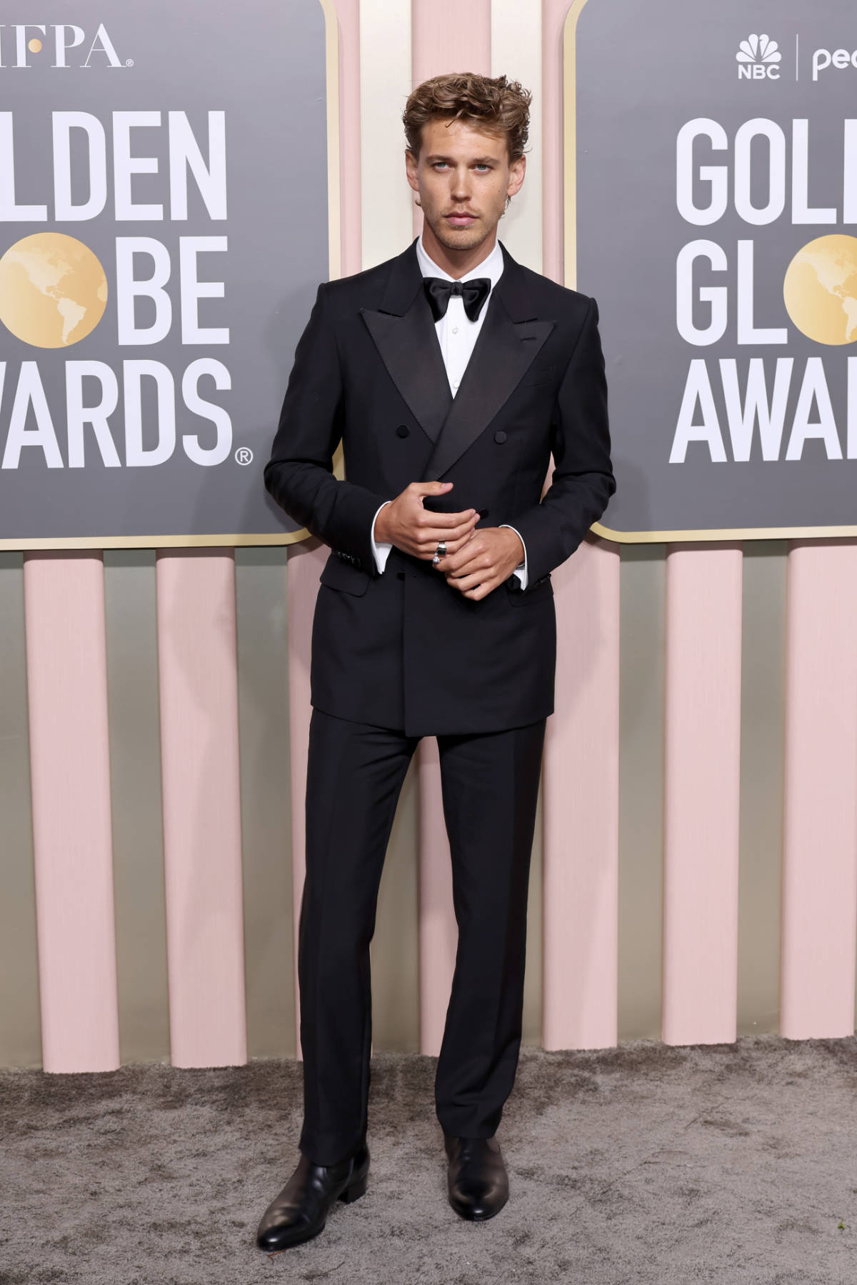 VIPs In Gucci At The 80th Golden Globe Awards In Los Angeles