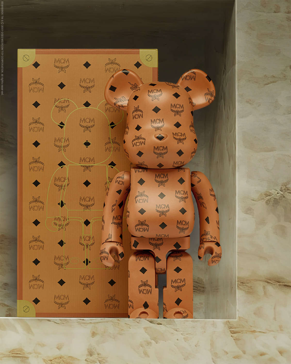 MCM Worldwide: MCM X BE@RBRICK – The Next Collaboration - Luxferity