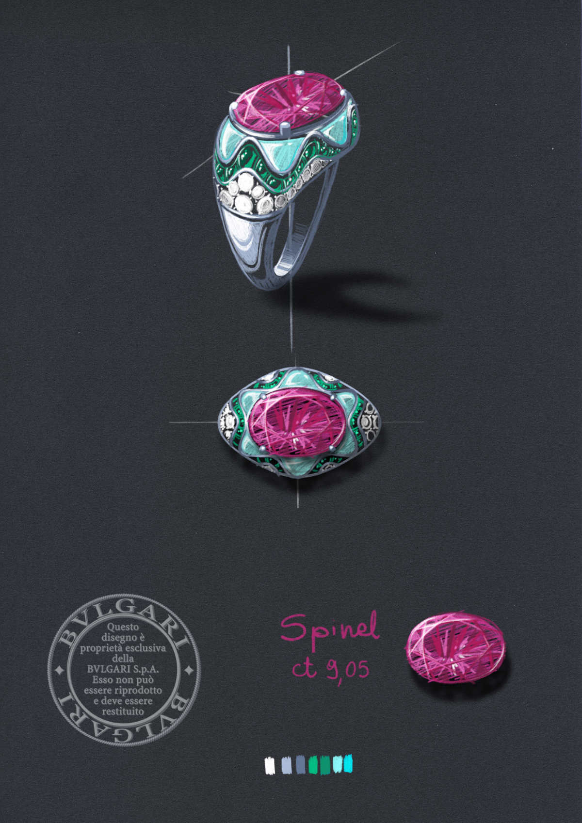 Bulgari Magnifica Collection Of High Jewelry Includes Fourth Largest Spinel  In The World