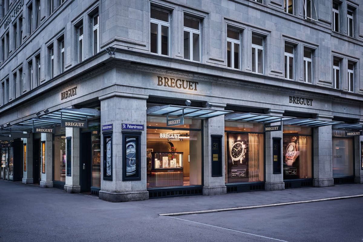 Breguet Boutique Celebrated Its Reopening In Zurich