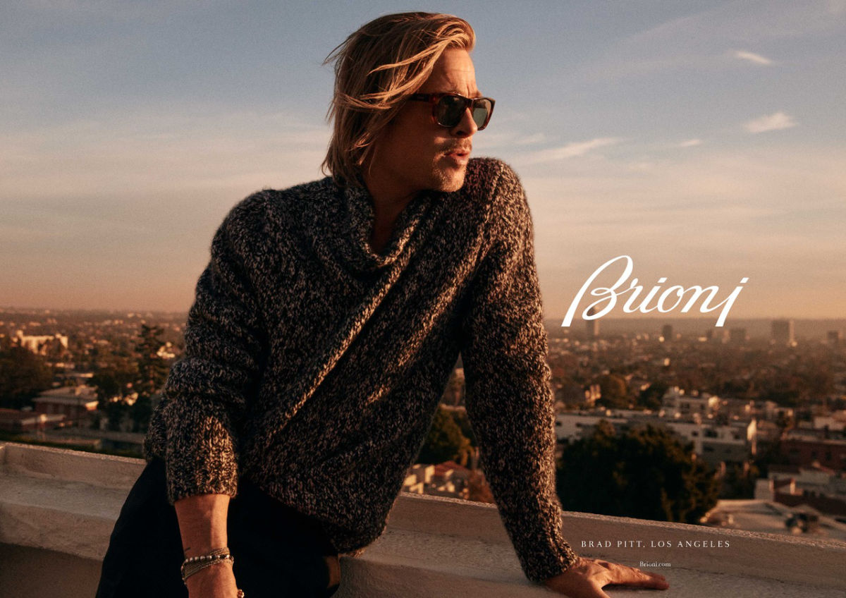 Brioni, Brad Pitt ambassador of Maison in S/S 2021 campaign - Il