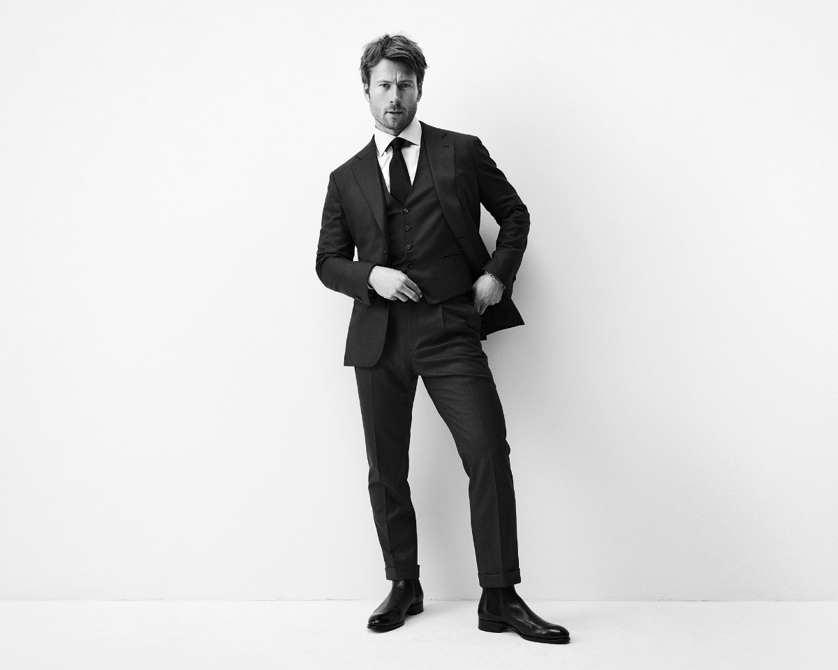 Brioni Introduces Its New Fall/Winter 2023 Campaign Featuring Glen Powell