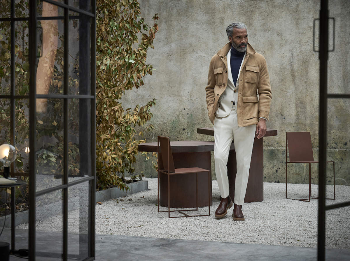 Brunello Cucinelli Presents His New Fall Winter 2023 Menswear Collection - Timeless Reserves & New B