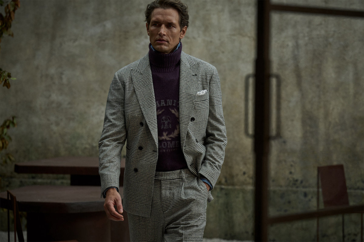 Brunello Cucinelli Presents His New Fall Winter 2023 Menswear Collection - Timeless Reserves & New B
