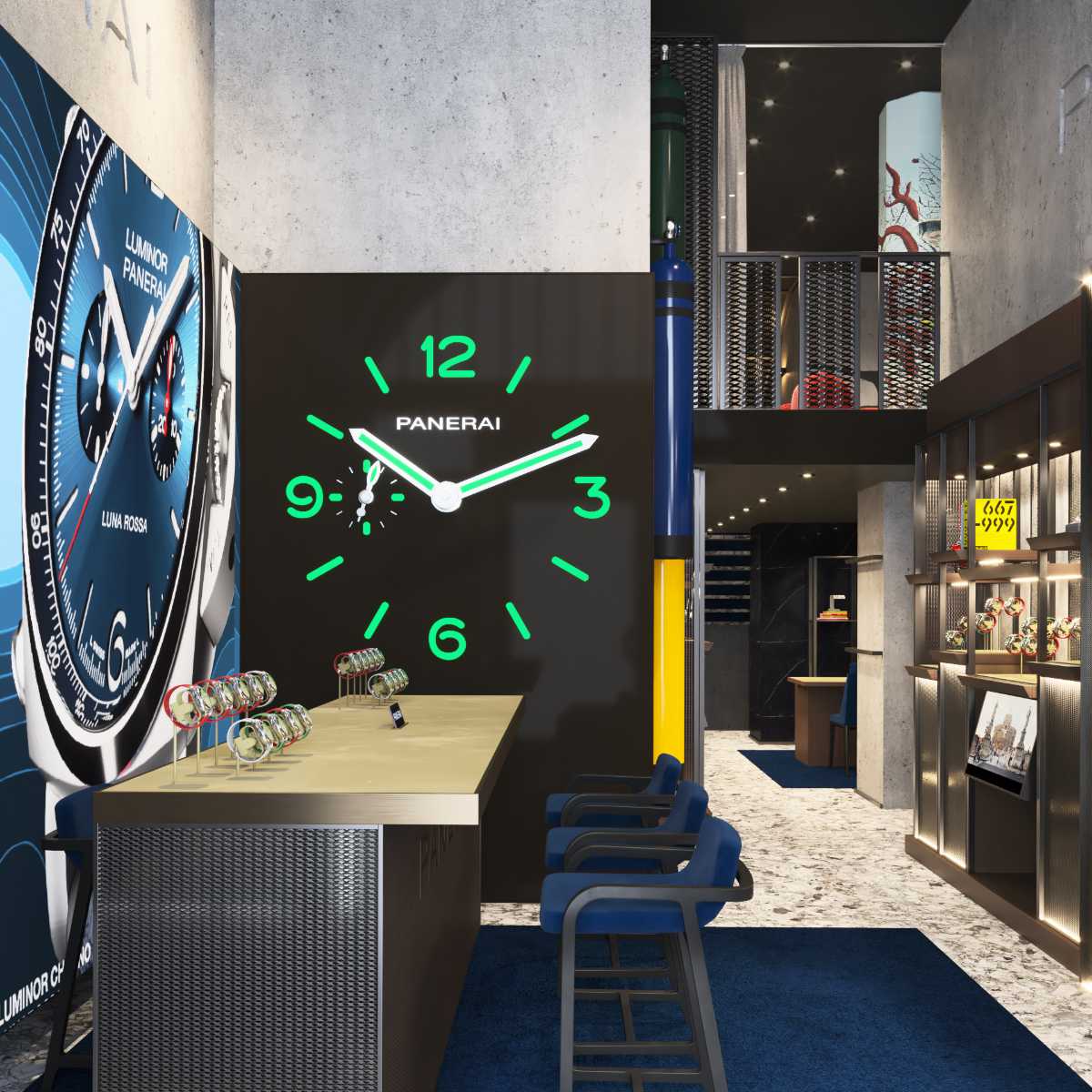 Panerai Unveiled A New Flagship Concept Store In Zurich