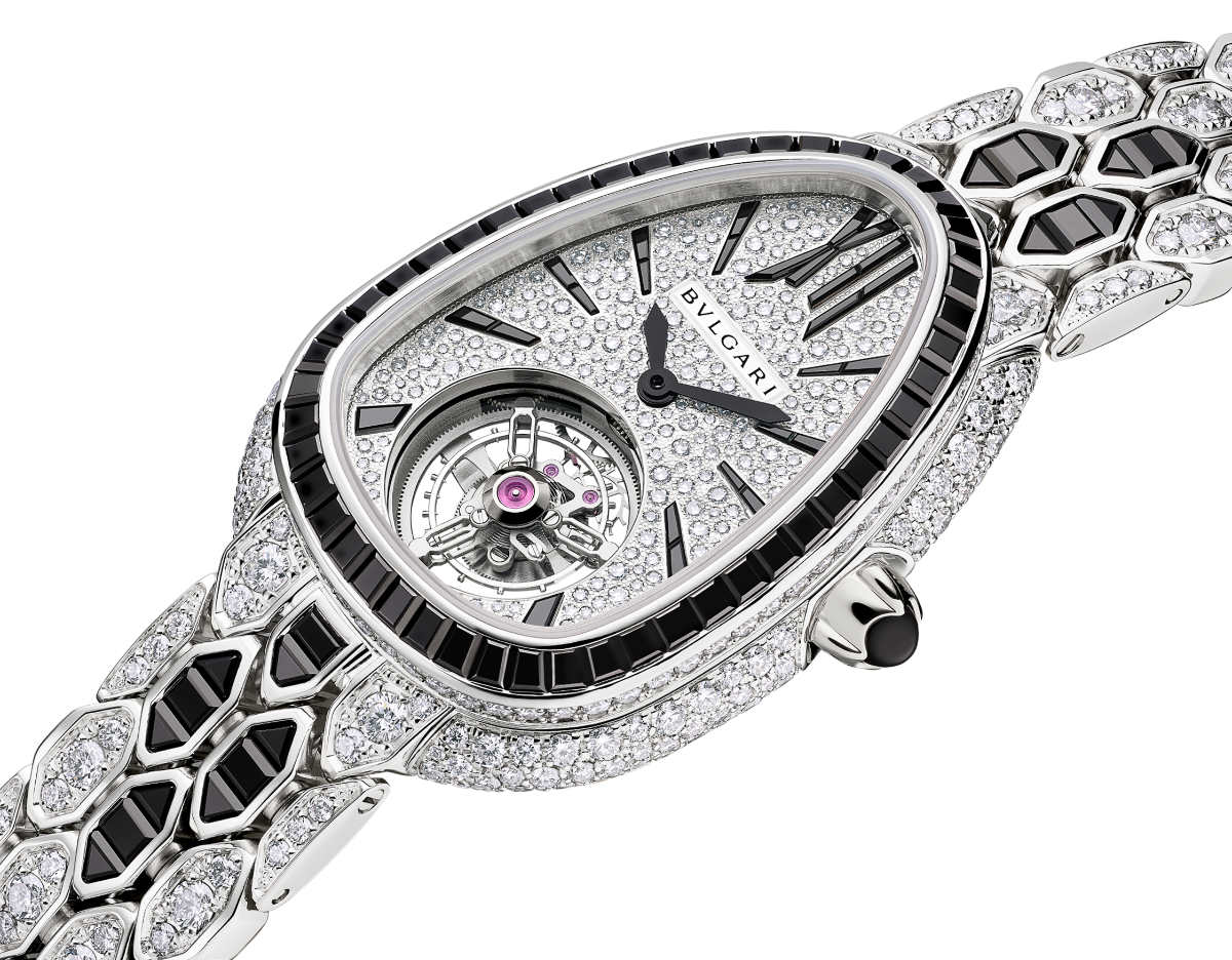 Bulgari Presents Its New Serpenti Seduttori Tourbillon