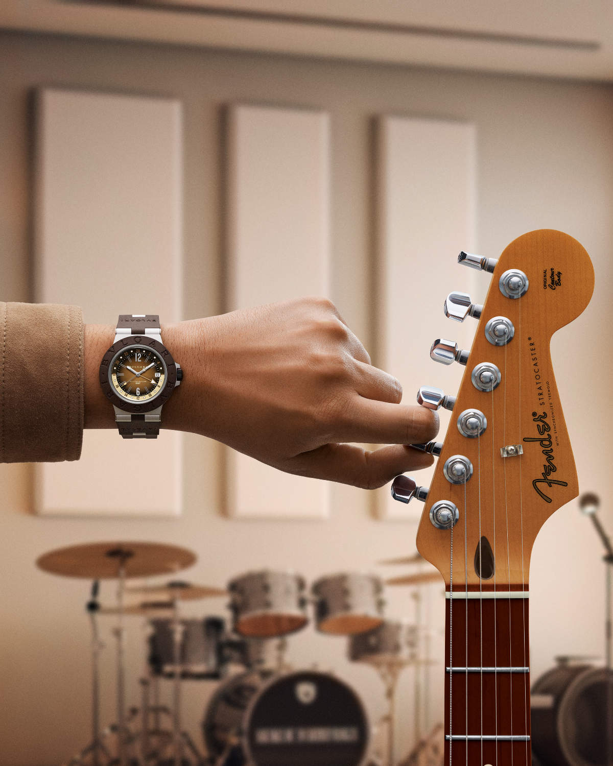 Introducing The Bvlgari Aluminium GMT X Fender® Limited Edition Watch