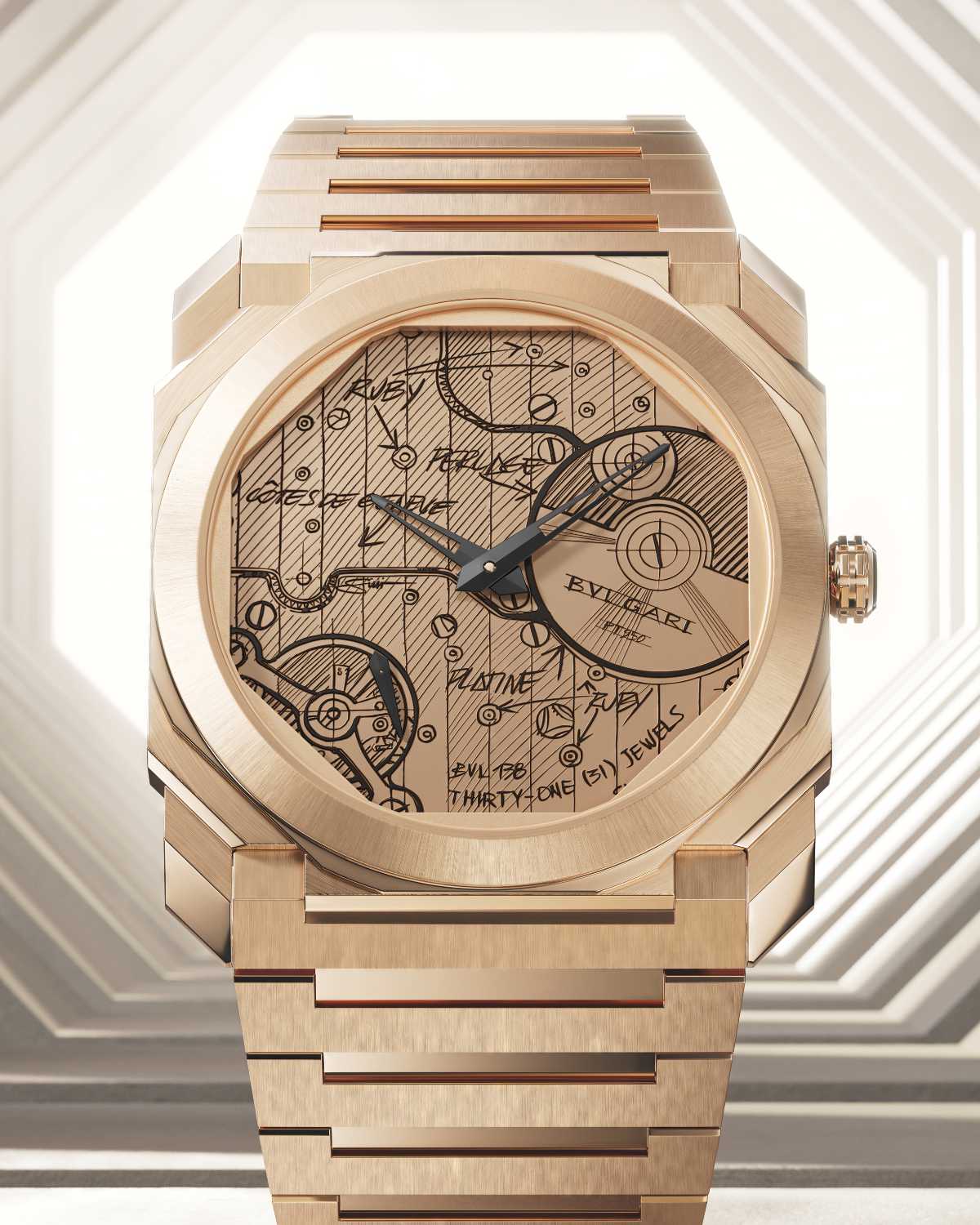 The New Bulgari's Octo Finissimo Sketch Watch: The Art Of Drawing