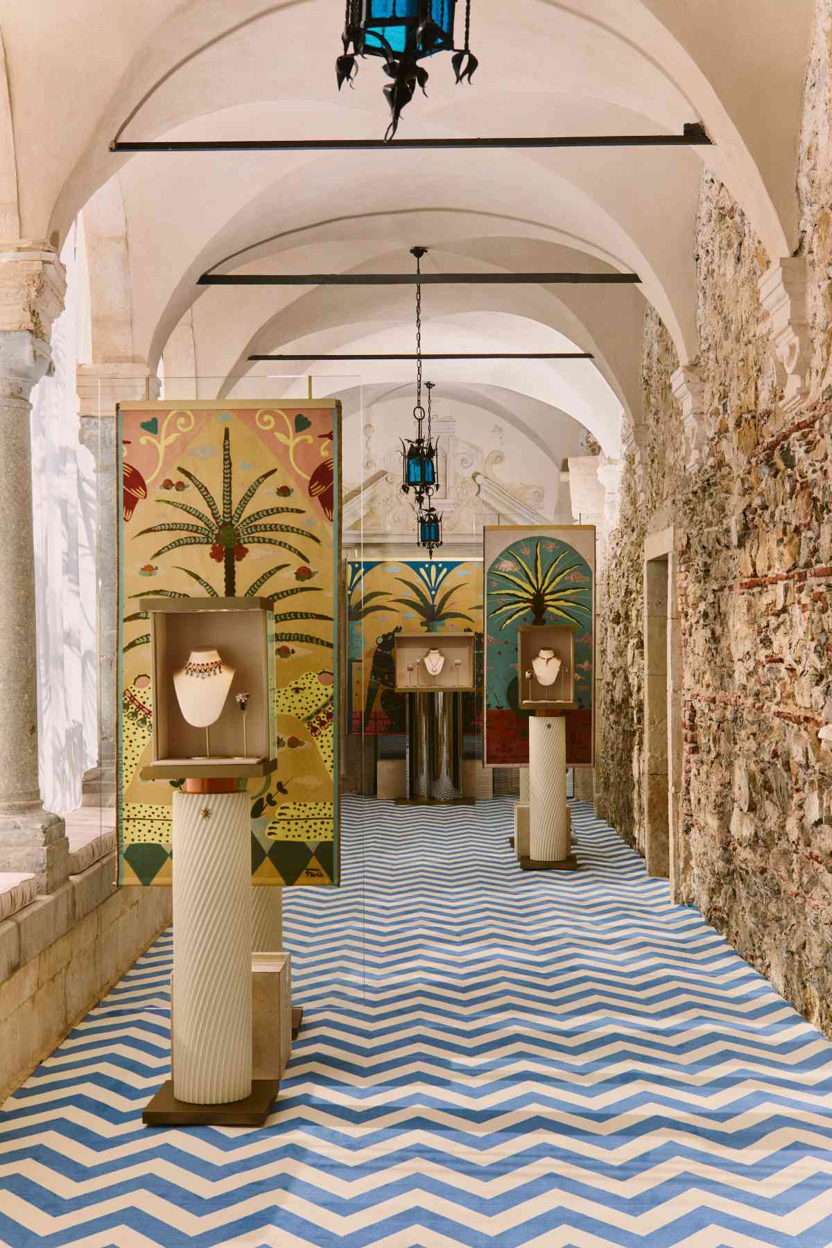 Bvlgari Unveils Polychroma High-End Collection In A Show At Taormina's Greek Theater