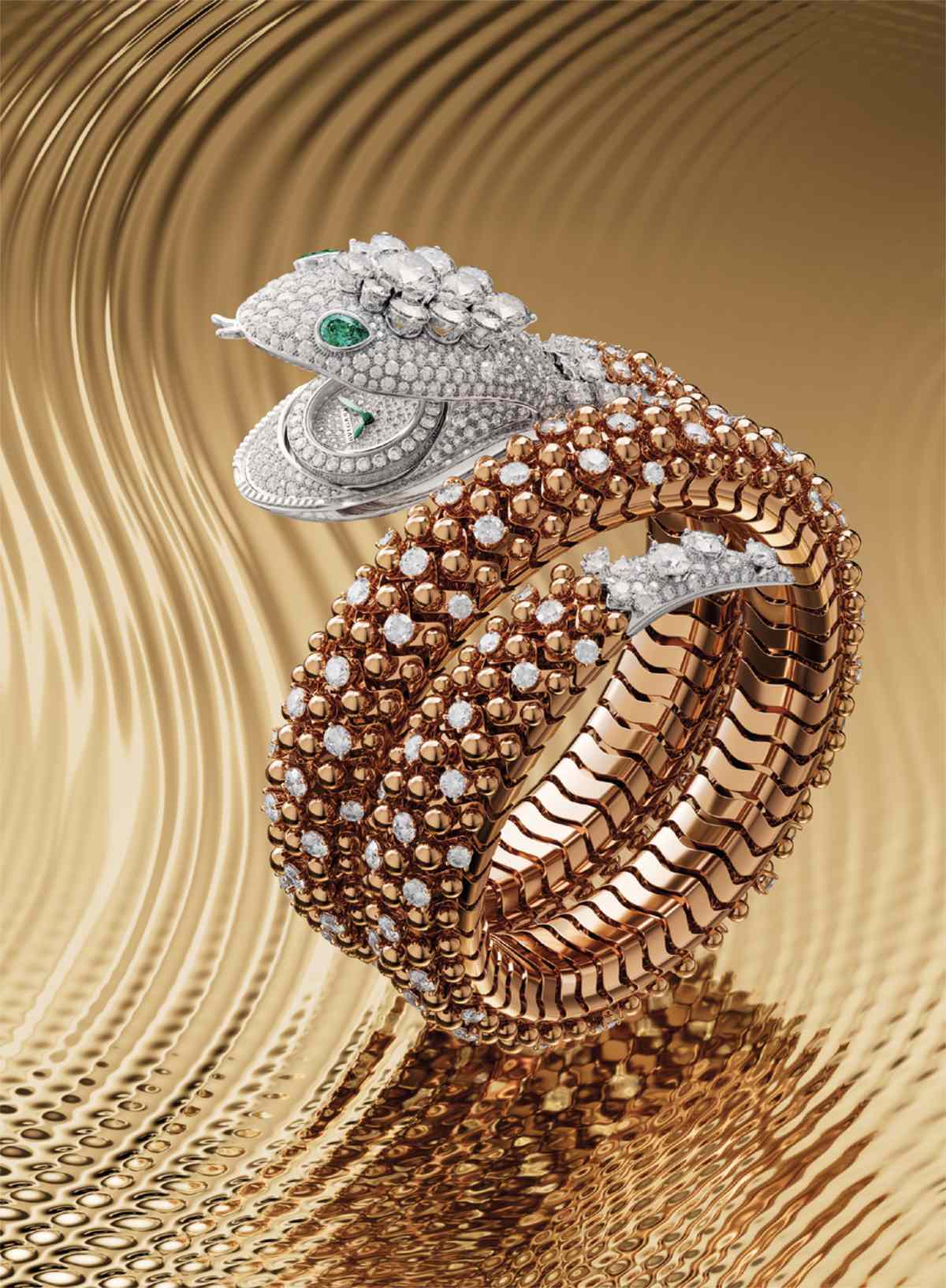 Bvlgari Serpenti Pallini Watch, Precious Vibrations