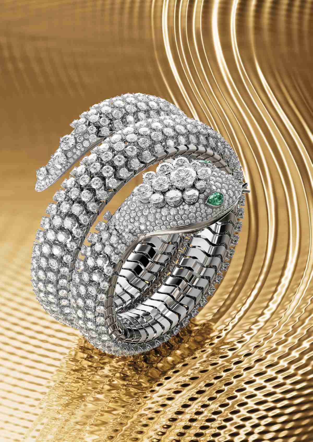 Bvlgari Serpenti Pallini Watch, Precious Vibrations